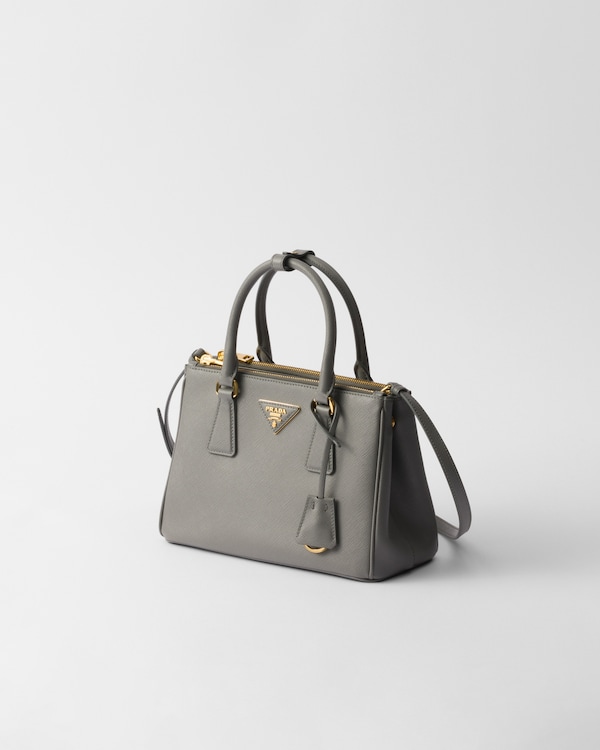 Prada Galleria small Saffiano leather bag - Slate Gray Prada Galleria small Saffiano leather bag - Slate Gray