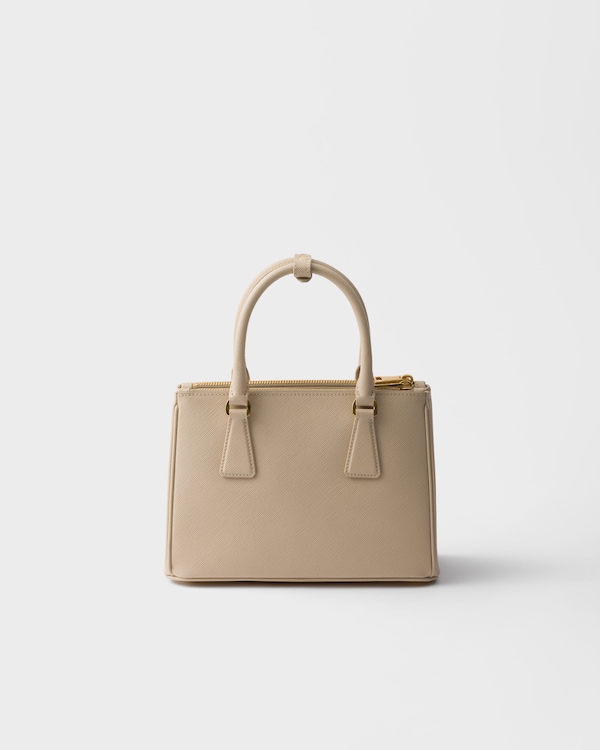 Prada Galleria 小号Saffiano 皮革手袋 - 洞石色 Prada Galleria 小号Saffiano 皮革手袋 - 洞石色