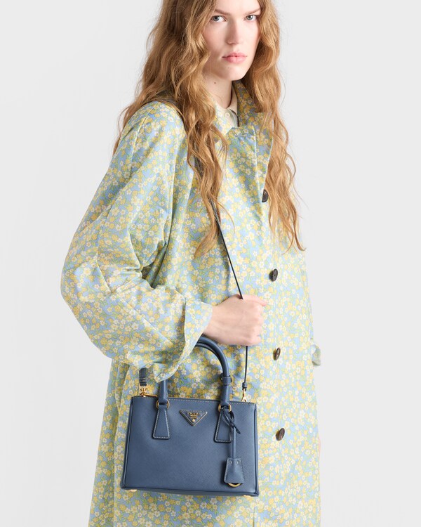 Prada Galleria small Saffiano leather bag - Aviation Blue Prada Galleria small Saffiano leather bag - Aviation Blue