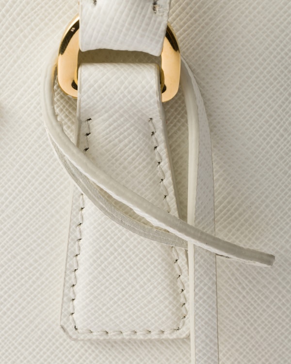 Prada Galleria mini Saffiano leather bag - White Prada Galleria mini Saffiano leather bag - White