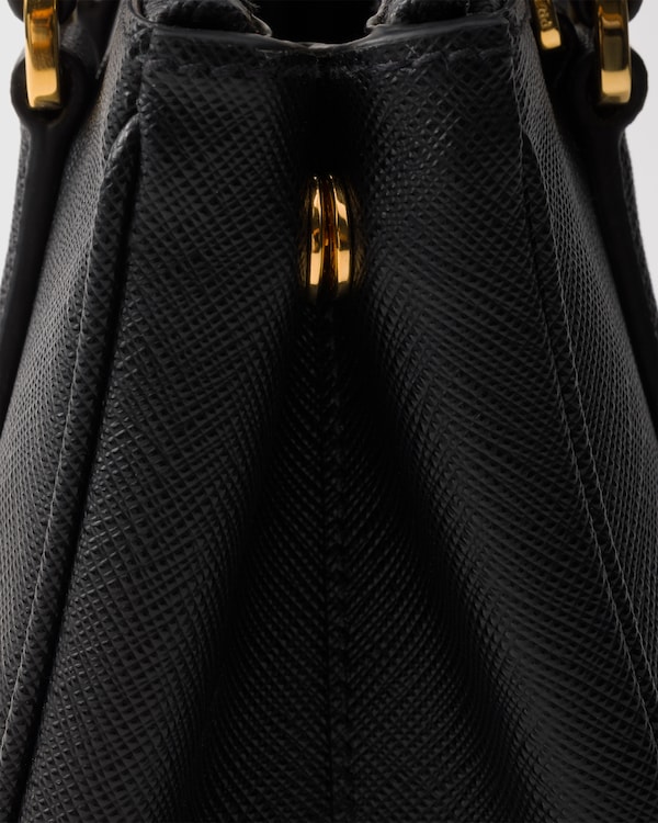 Prada Galleria Saffiano leather micro bag - Black Prada Galleria Saffiano leather micro bag - Black