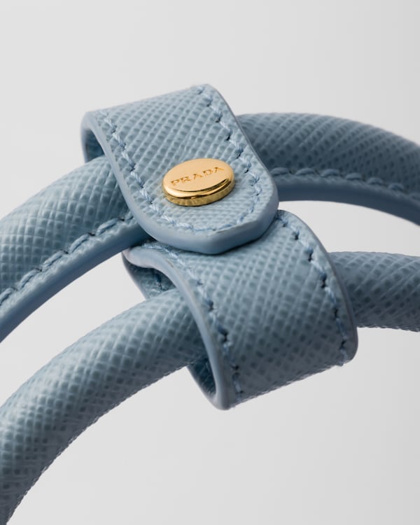Prada Galleria Saffiano leather micro bag - Light Blue Prada Galleria Saffiano leather micro bag - Light Blue