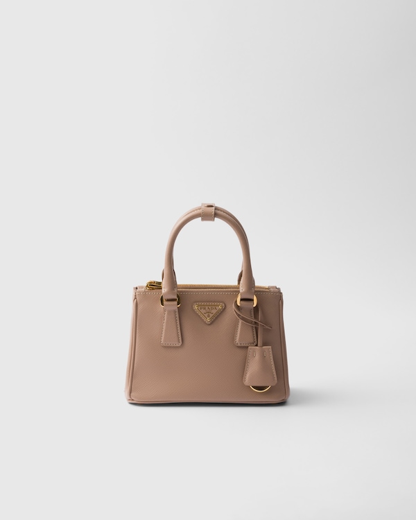 Prada Galleria Saffiano leather micro bag - Powder Pink Prada Galleria Saffiano leather micro bag - Powder Pink