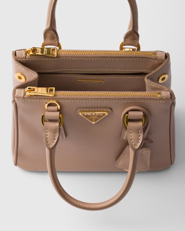 Prada Galleria Saffiano leather micro bag - Powder Pink Prada Galleria Saffiano leather micro bag - Powder Pink
