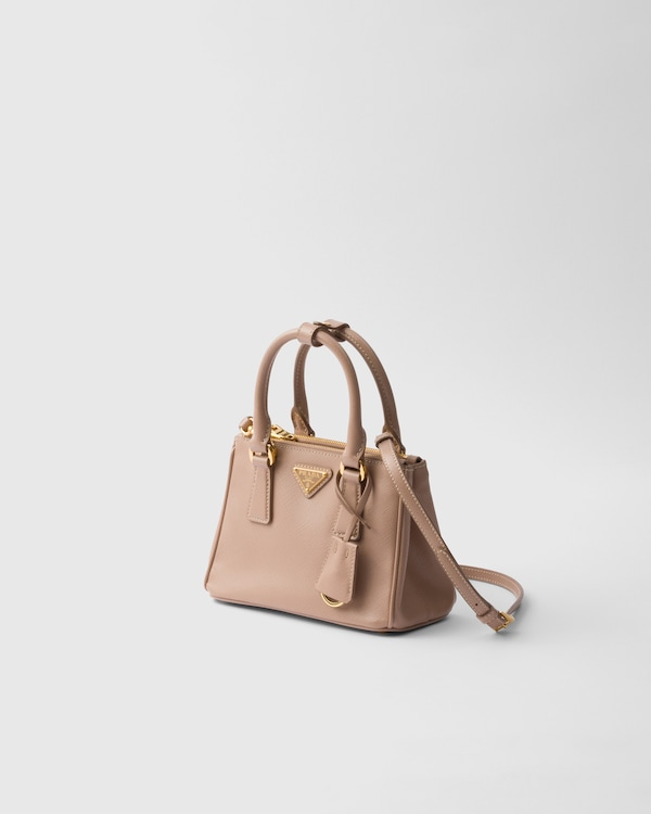 Prada Galleria Saffiano leather micro bag - Powder Pink Prada Galleria Saffiano leather micro bag - Powder Pink