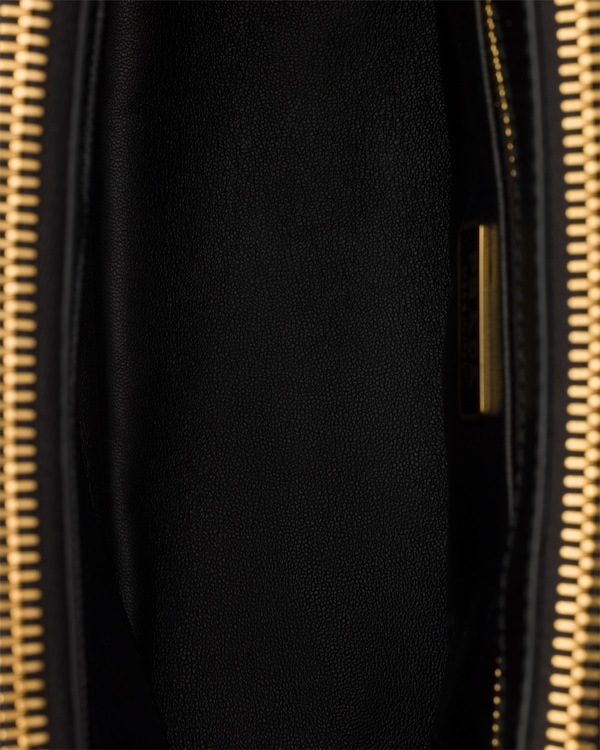 Prada Galleria Saffiano皮革迷你手袋 - 黑色 Prada Galleria Saffiano皮革迷你手袋 - 黑色
