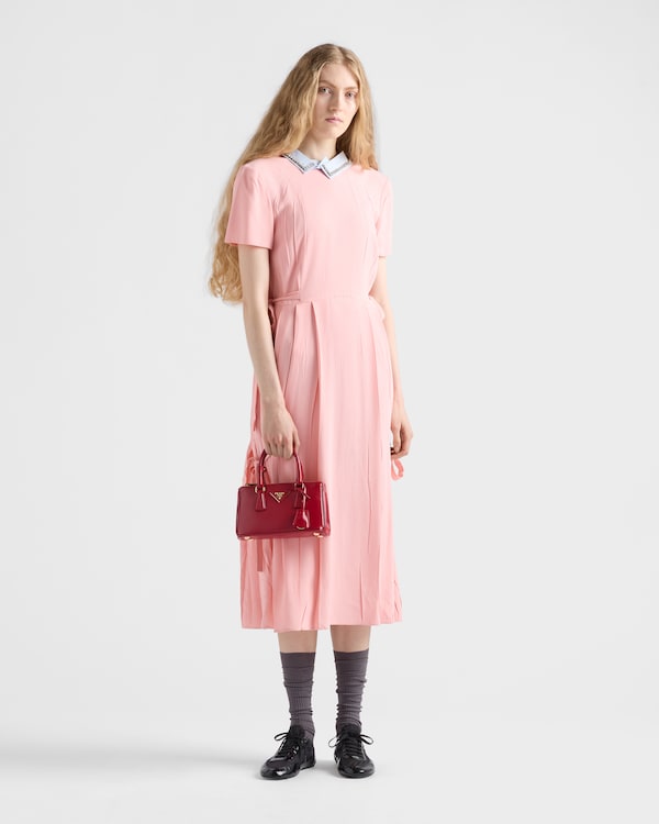 Prada Galleria patent Saffiano leather mini-bag - Cherry Red Prada Galleria patent Saffiano leather mini-bag - Cherry Red