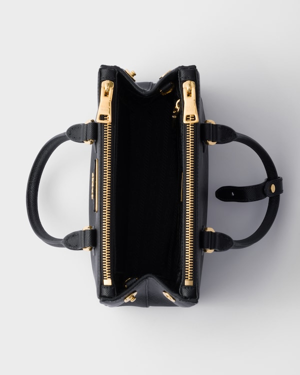 Prada Galleria mini Saffiano leather bag - Black Prada Galleria mini Saffiano leather bag - Black