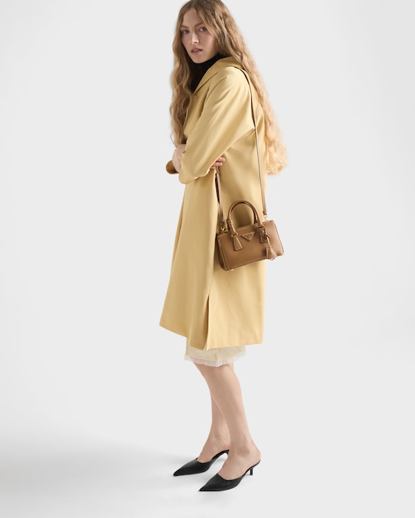 Prada Galleria mini Saffiano leather bag - Caramel Prada Galleria mini Saffiano leather bag - Caramel