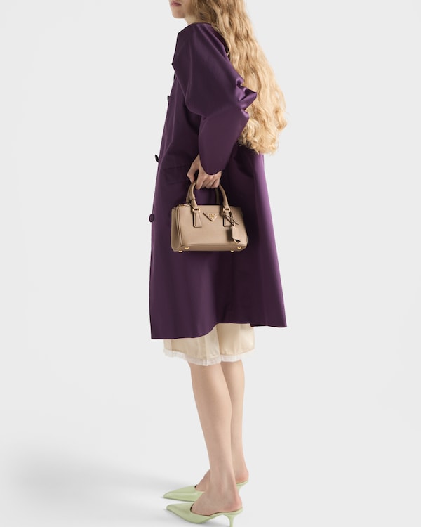 Prada Galleria mini Saffiano leather bag - Cameo Prada Galleria mini Saffiano leather bag - Cameo