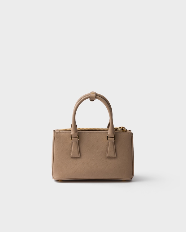 Prada Galleria mini Saffiano leather bag - Cameo Prada Galleria mini Saffiano leather bag - Cameo