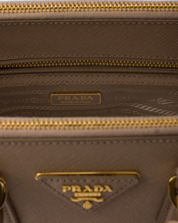 Prada Galleria mini Saffiano leather bag - Cameo Prada Galleria mini Saffiano leather bag - Cameo