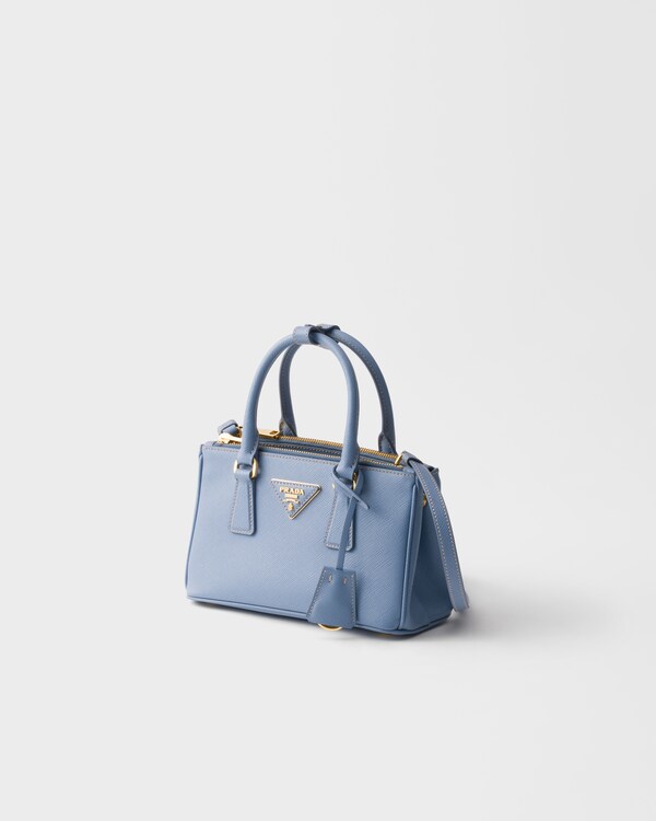 Saffiano 皮革迷你手袋 - 航天蓝 Saffiano 皮革迷你手袋 - 航天蓝