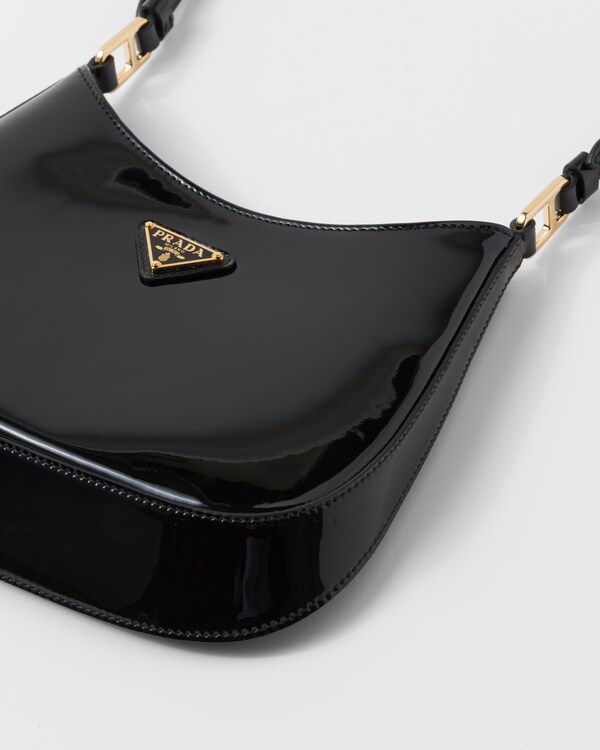 Prada Cleo漆皮手袋 - Black Prada Cleo漆皮手袋 - Black