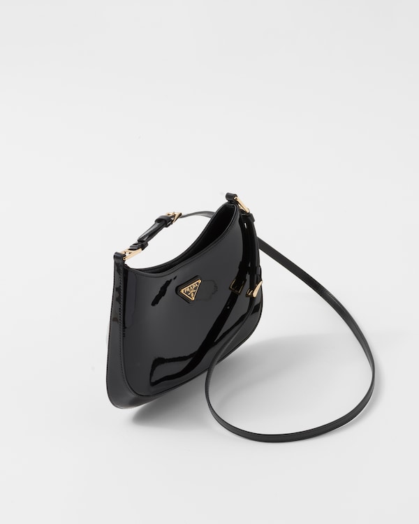 Prada Cleo漆皮手袋 - Black Prada Cleo漆皮手袋 - Black