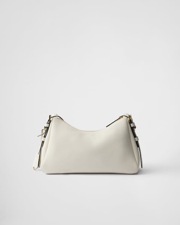 Prada Aimée中号皮革单肩包 - 白色 Prada Aimée中号皮革单肩包 - 白色
