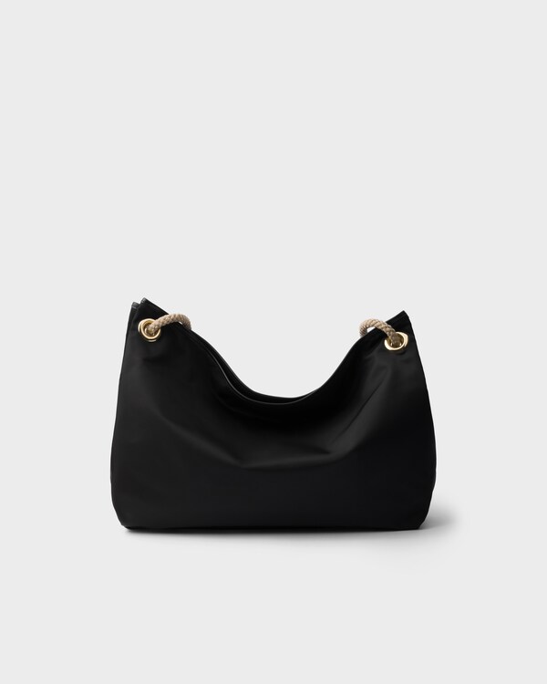 Prada Mariner large Re-Nylon shoulder bag - Black Prada Mariner large Re-Nylon shoulder bag - Black