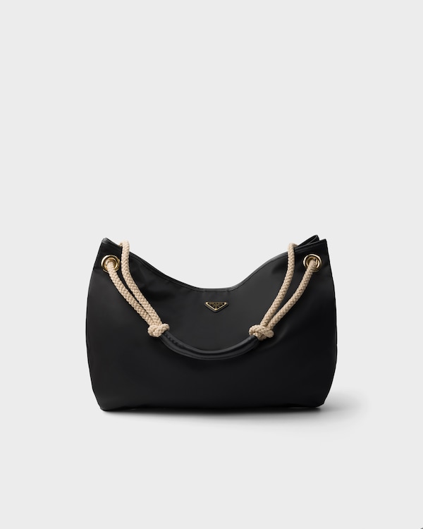 Prada Mariner large Re-Nylon shoulder bag - Black Prada Mariner large Re-Nylon shoulder bag - Black