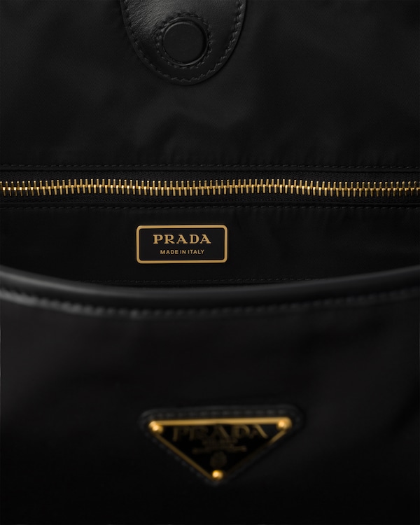 Prada Mariner large Re-Nylon shoulder bag - Black Prada Mariner large Re-Nylon shoulder bag - Black