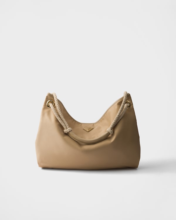 Prada Mariner large Re-Nylon shoulder bag - Camel Brown Prada Mariner large Re-Nylon shoulder bag - Camel Brown