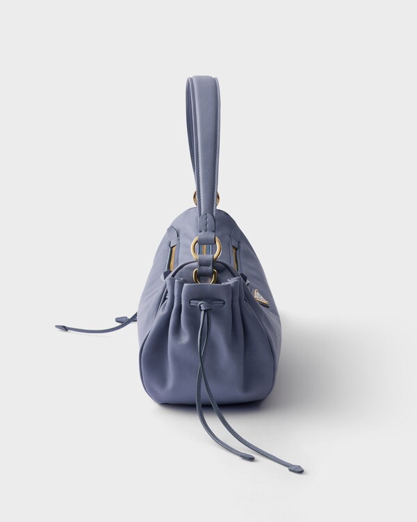 Prada Desiree 小号皮革手袋 - 航天蓝 Prada Desiree 小号皮革手袋 - 航天蓝