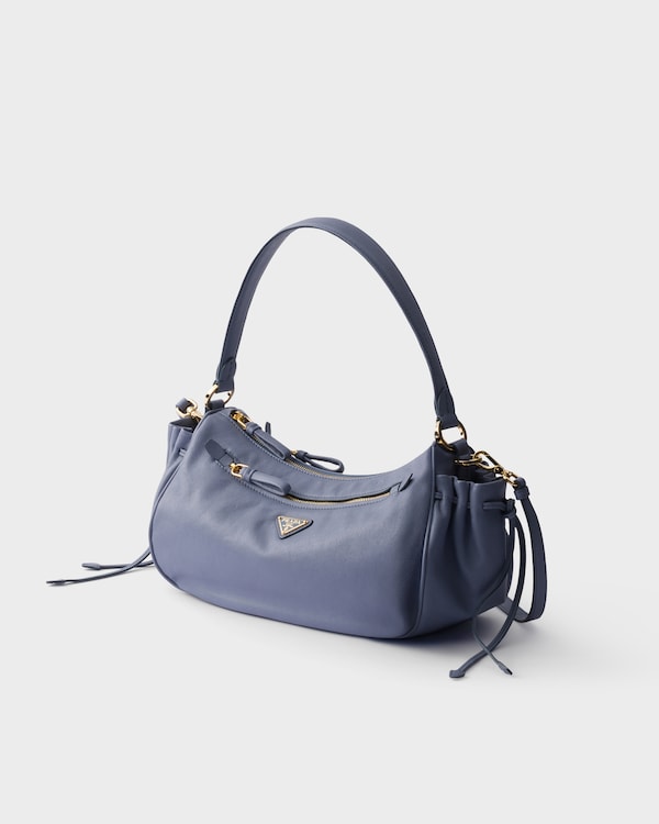 Prada Desiree 小号皮革手袋 - 航天蓝 Prada Desiree 小号皮革手袋 - 航天蓝