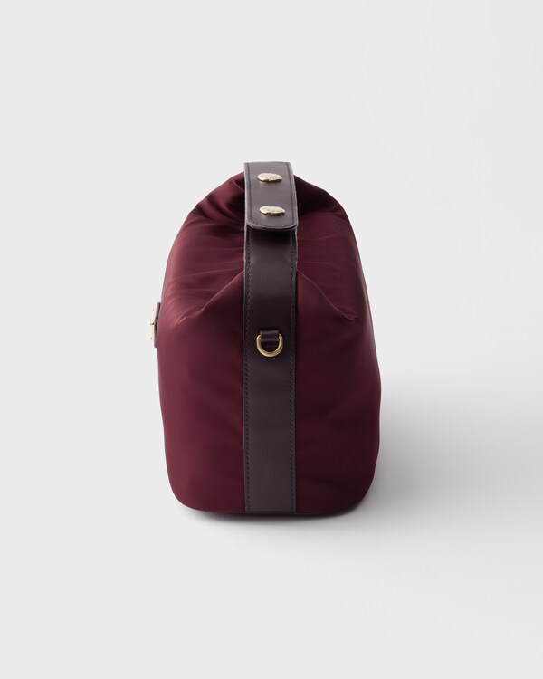 Prada Chérie Re-Nylon mini-bag - Burgundy Prada Chérie Re-Nylon mini-bag - Burgundy