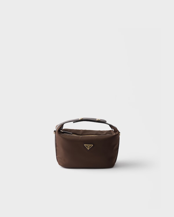 Prada Chérie Re-Nylon mini-bag - Sienna Prada Chérie Re-Nylon mini-bag - Sienna