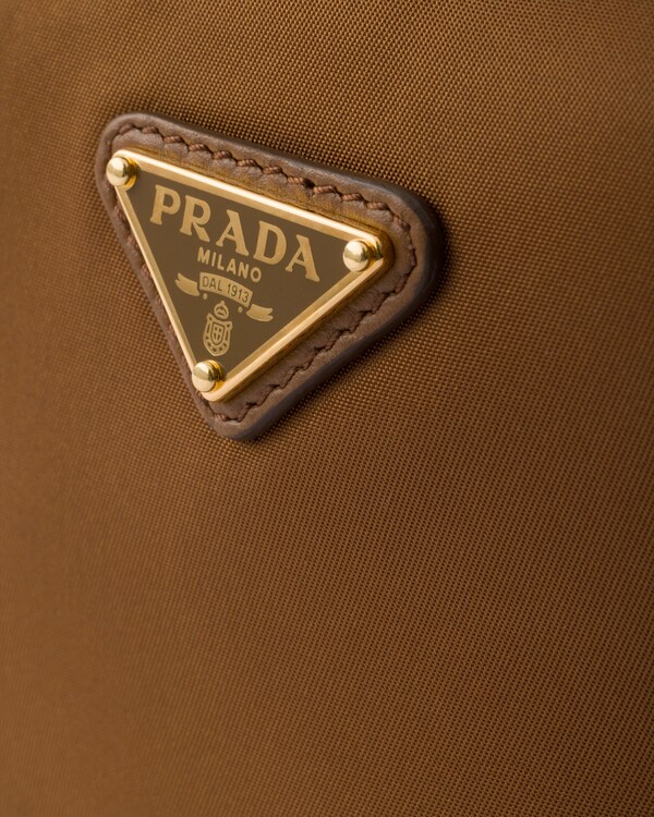 Prada Chérie Re-Nylon mini-bag - Brandy Prada Chérie Re-Nylon mini-bag - Brandy