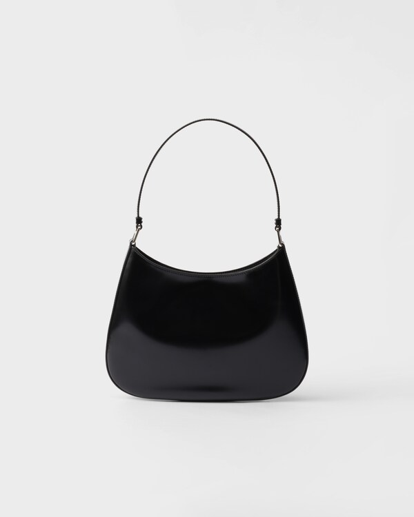 Prada Cleo 亮面皮革单肩包 - 黑色 Prada Cleo 亮面皮革单肩包 - 黑色