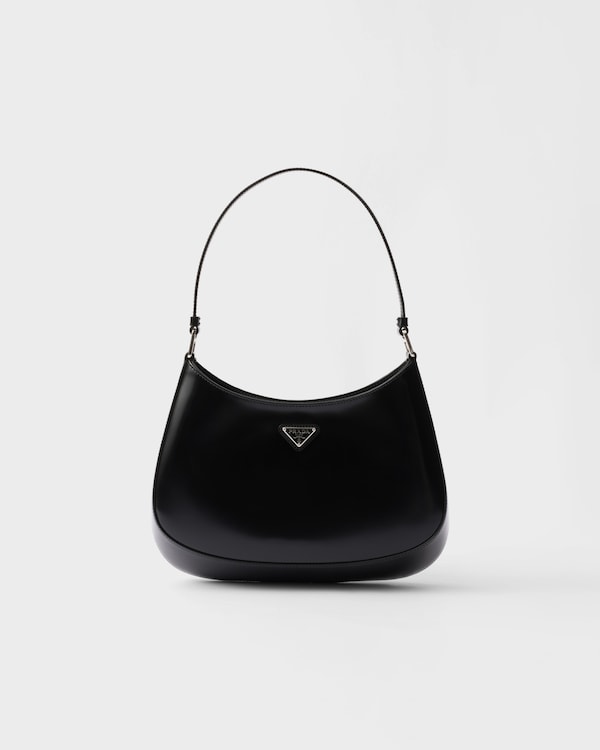 Prada Cleo 亮面皮革单肩包 - 黑色 Prada Cleo 亮面皮革单肩包 - 黑色