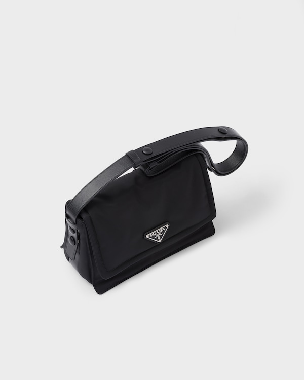 Prada Traveller small padded Re-Nylon shoulder bag - Black Prada Traveller small padded Re-Nylon shoulder bag - Black