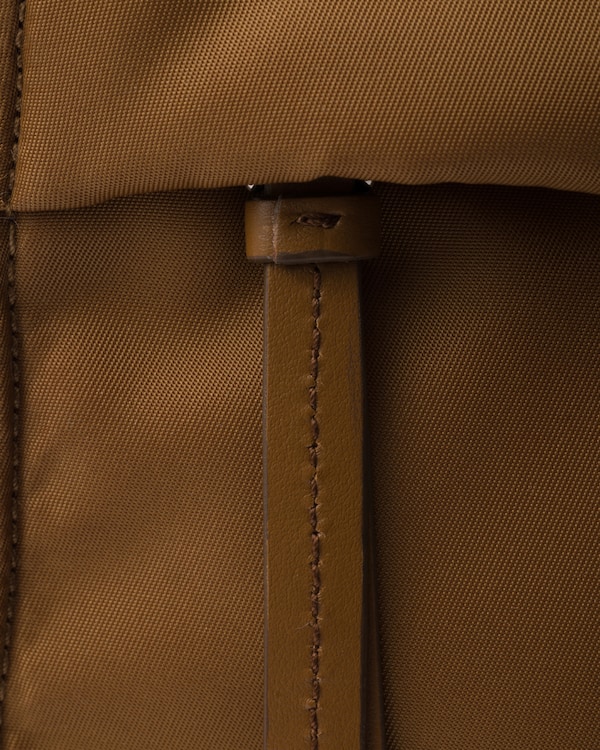 Prada Traveller small padded Re-Nylon shoulder bag - Brandy Prada Traveller small padded Re-Nylon shoulder bag - Brandy