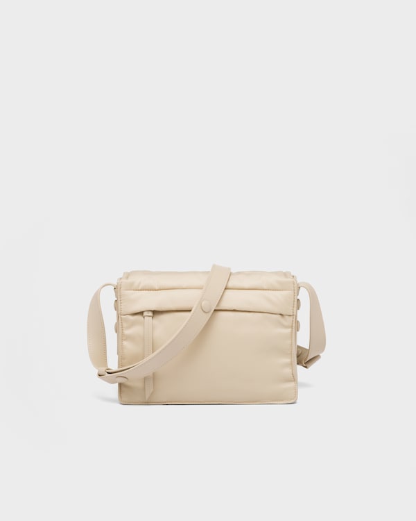 Prada Traveller small padded Re-Nylon shoulder bag - Desert Beige Prada Traveller small padded Re-Nylon shoulder bag - Desert Beige