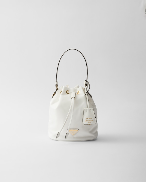 Prada Re-Edition 1978 Re-Nylon迷你手袋 - 白色 Prada Re-Edition 1978 Re-Nylon迷你手袋 - 白色