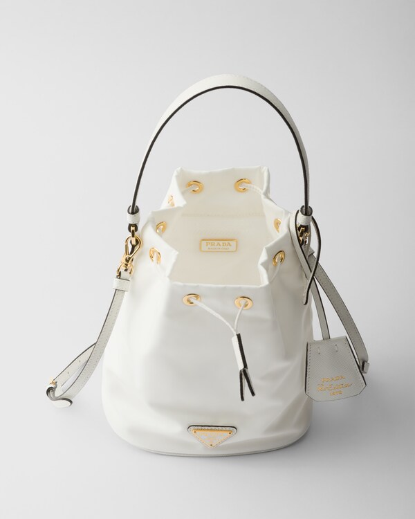 Prada Re-Edition 1978 Re-Nylon迷你手袋 - 白色 Prada Re-Edition 1978 Re-Nylon迷你手袋 - 白色