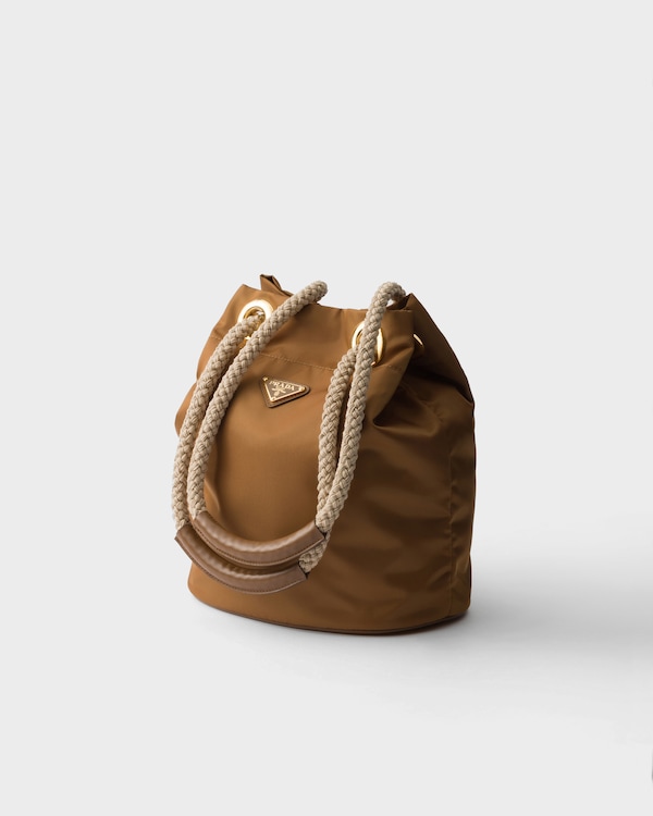 Prada Mariner Re-Nylon small bucket bag - Brandy Prada Mariner Re-Nylon small bucket bag - Brandy