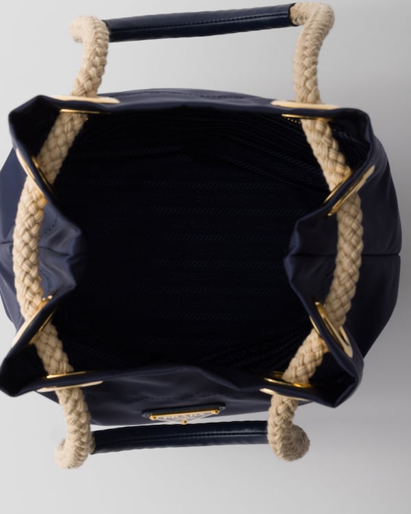Prada Mariner再生尼龙小号水桶包 - 波罗的海蓝 Prada Mariner再生尼龙小号水桶包 - 波罗的海蓝