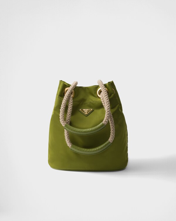 Prada Mariner Re-Nylon small bucket bag - Ivy Green Prada Mariner Re-Nylon small bucket bag - Ivy Green