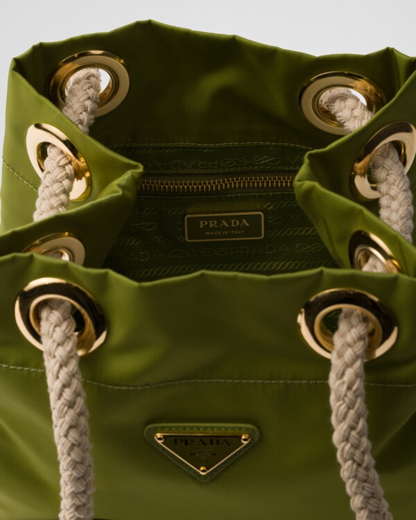 Prada Mariner Re-Nylon small bucket bag - Ivy Green Prada Mariner Re-Nylon small bucket bag - Ivy Green