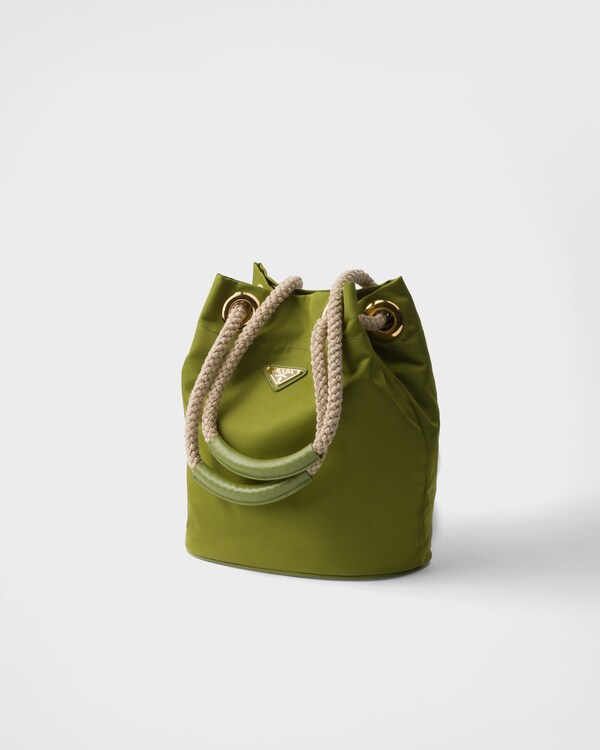 Prada Mariner Re-Nylon small bucket bag - Ivy Green Prada Mariner Re-Nylon small bucket bag - Ivy Green