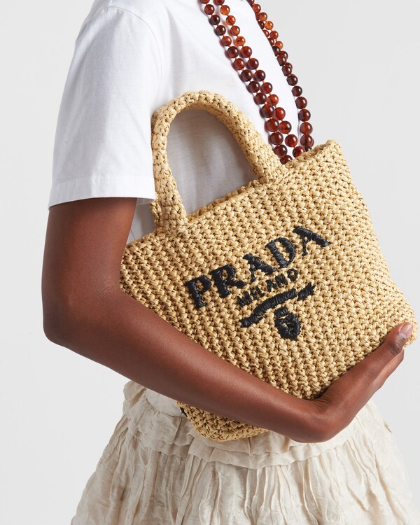 Small crochet tote bag - Natural Small crochet tote bag - Natural