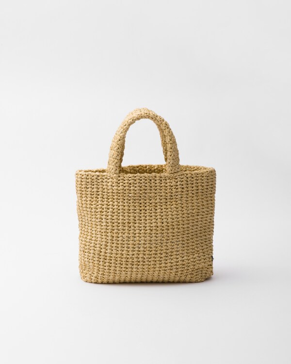 Small crochet tote bag - Natural Small crochet tote bag - Natural