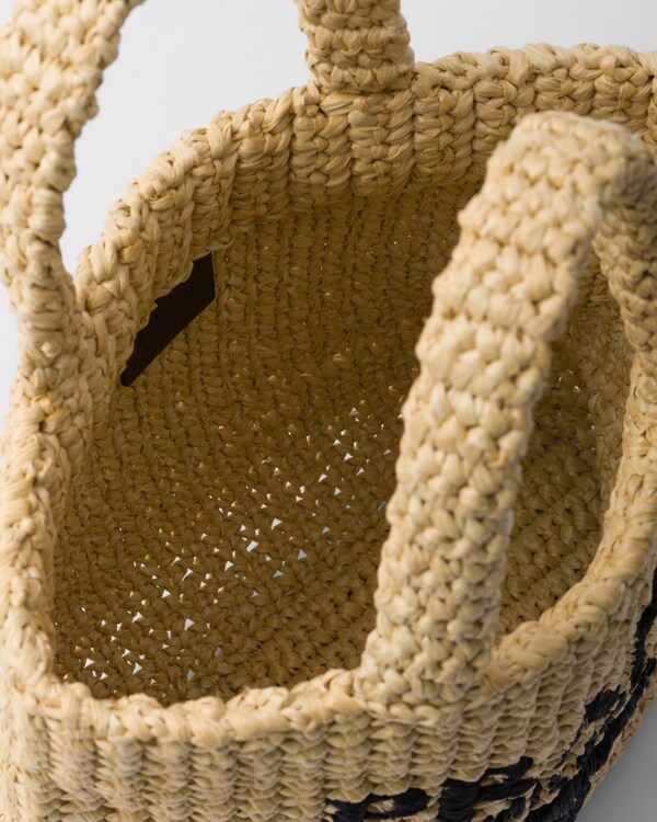 Small crochet tote bag - Natural Small crochet tote bag - Natural