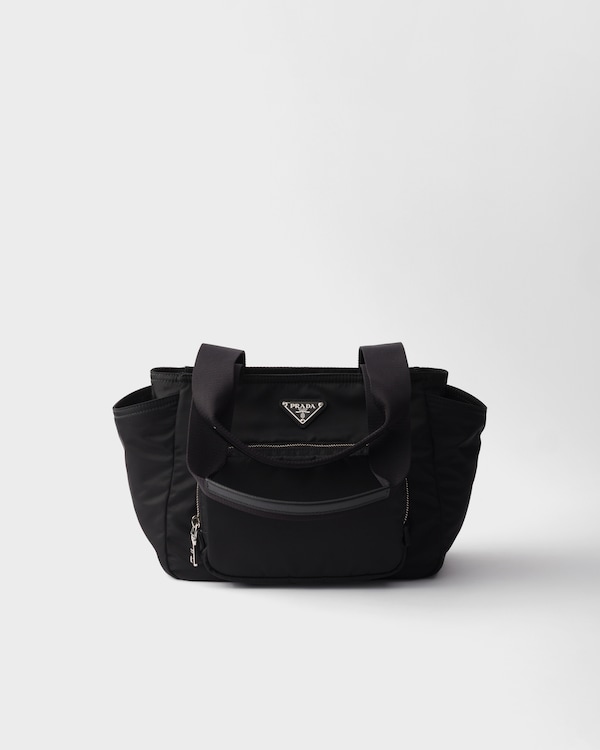Re-Nylon tote bag - Black Re-Nylon tote bag - Black
