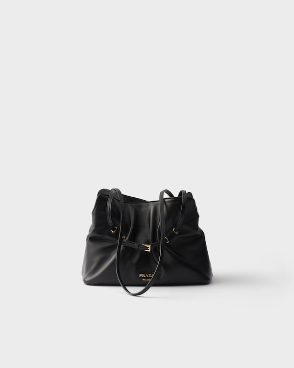 Prada Dada 小号Nappa皮革手袋 - 黑色 Prada Dada 小号Nappa皮革手袋 - 黑色