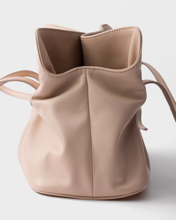 Prada Dada 小号Nappa皮革手袋 - 裸粉色 Prada Dada 小号Nappa皮革手袋 - 裸粉色