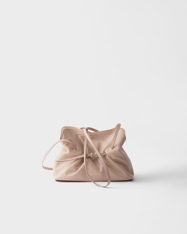 Prada Dada 小号Nappa皮革手袋 - 裸粉色 Prada Dada 小号Nappa皮革手袋 - 裸粉色