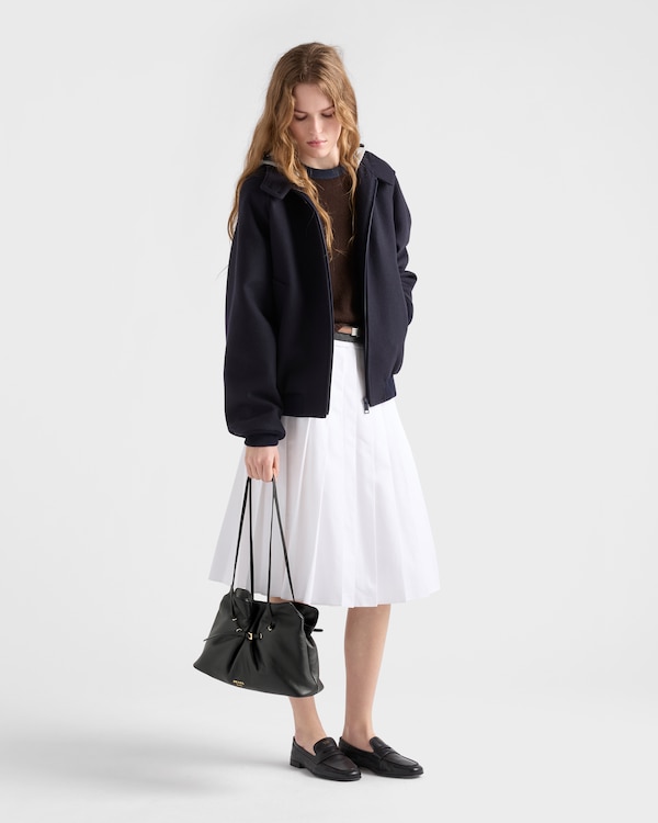 Prada Dada 大号Nappa皮革托特包 - 黑色 Prada Dada 大号Nappa皮革托特包 - 黑色