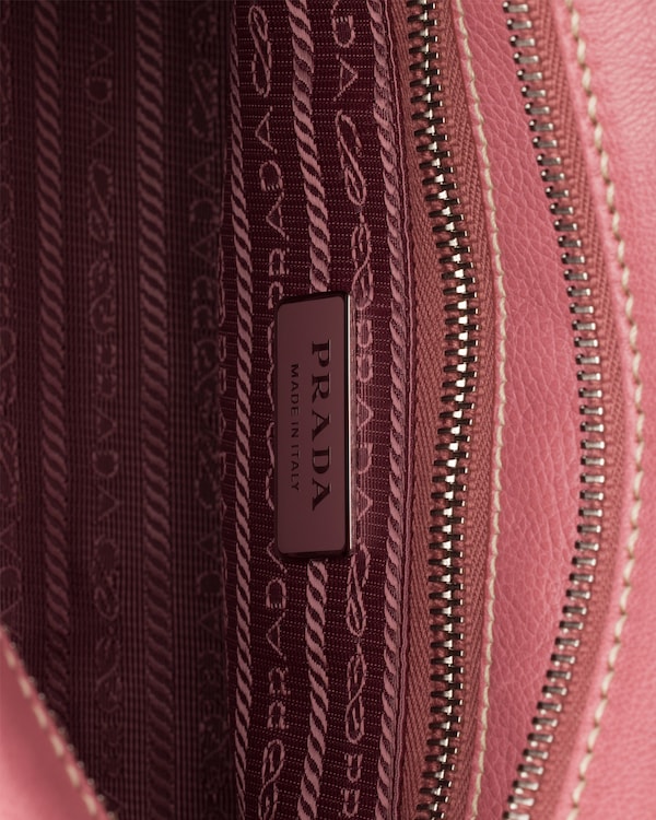 Prada Bonnie中号复古皮革托特包 - 莲花粉 Prada Bonnie中号复古皮革托特包 - 莲花粉